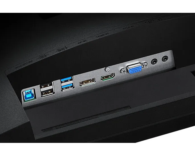Samsung LS27R650FDUXXU 27" Full HD Monitor - 75Hz, 5ms, IPS, Height Adjustable, Speakers, Black and Grey