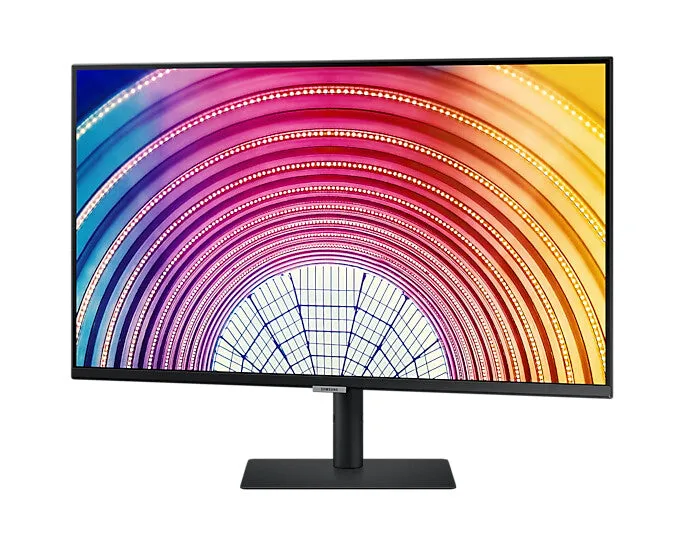 Samsung LS32A600NWUXXU 32" Quad HD Monitor - 75Hz, 5ms, VA, AMD FreeSync, Height Adjustable, Black