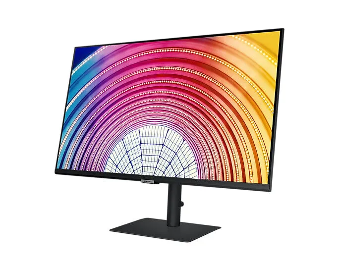 Samsung LS32A600NWUXXU 32" Quad HD Monitor - 75Hz, 5ms, VA, AMD FreeSync, Height Adjustable, Black