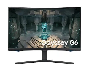 Samsung LS32BG650EUXXU 32" Quad HD Curved Gaming Monitor - 240Hz, 1ms, VA, AMD FreeSync Premium Pro, Height Adjustable, Speakers, Black