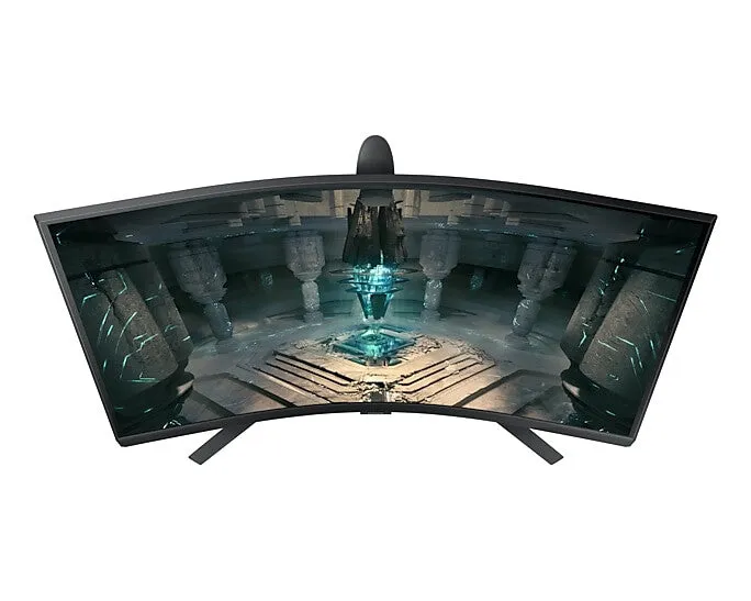 Samsung LS32BG650EUXXU 32" Quad HD Curved Gaming Monitor - 240Hz, 1ms, VA, AMD FreeSync Premium Pro, Height Adjustable, Speakers, Black