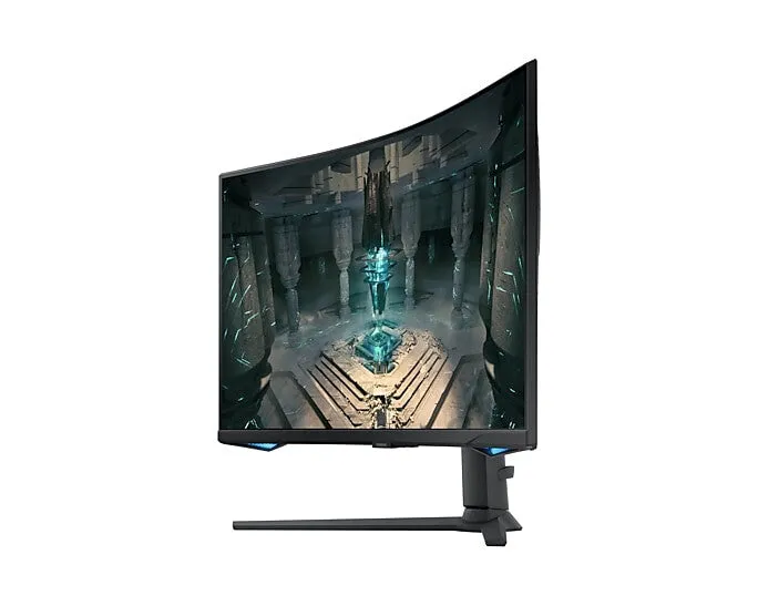 Samsung LS32BG650EUXXU 32" Quad HD Curved Gaming Monitor - 240Hz, 1ms, VA, AMD FreeSync Premium Pro, Height Adjustable, Speakers, Black