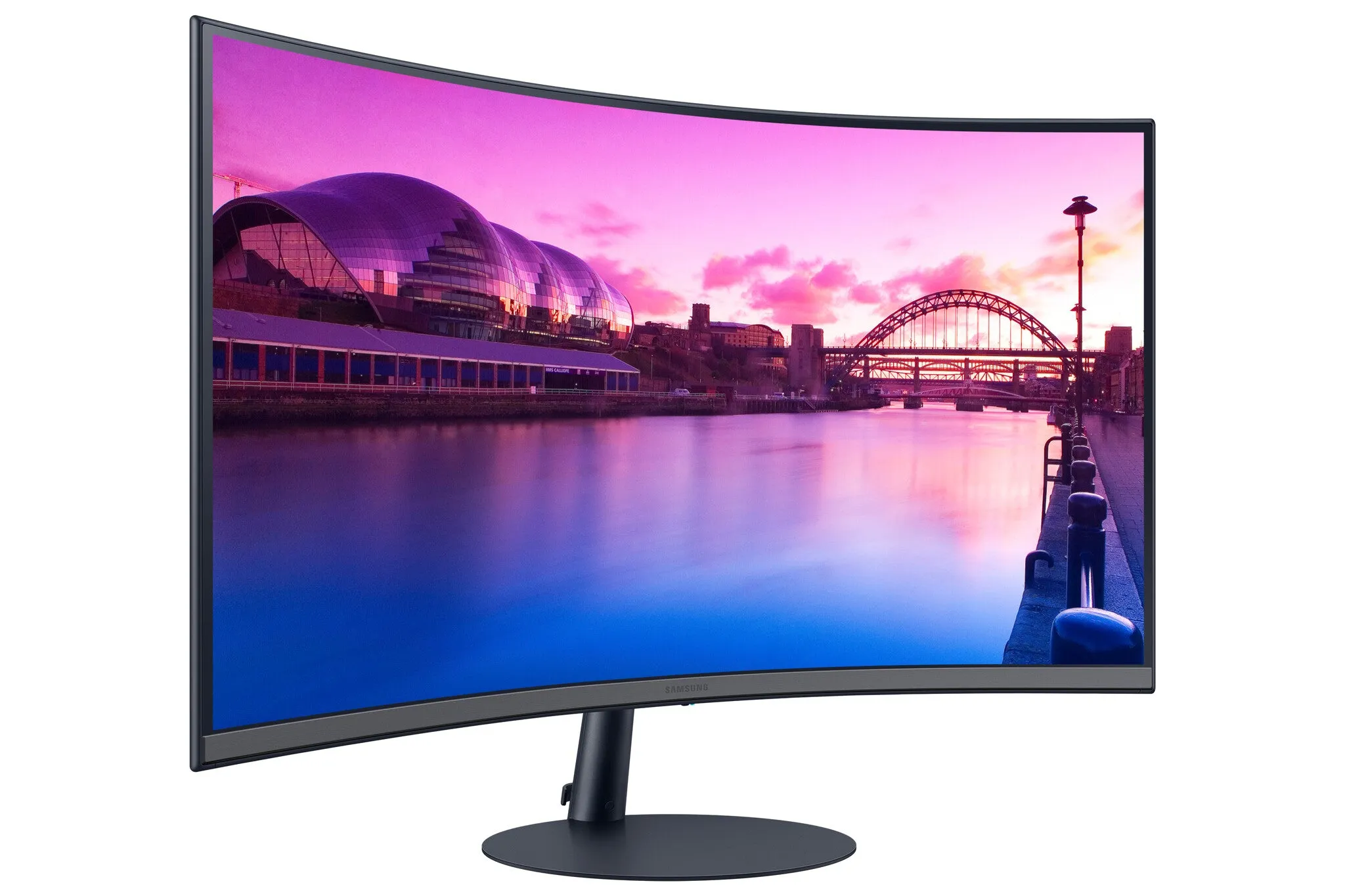 Samsung LS32C390EAUXXU 32" Full HD Curved Monitor - 75Hz, 4ms, VA, Speakers, Black