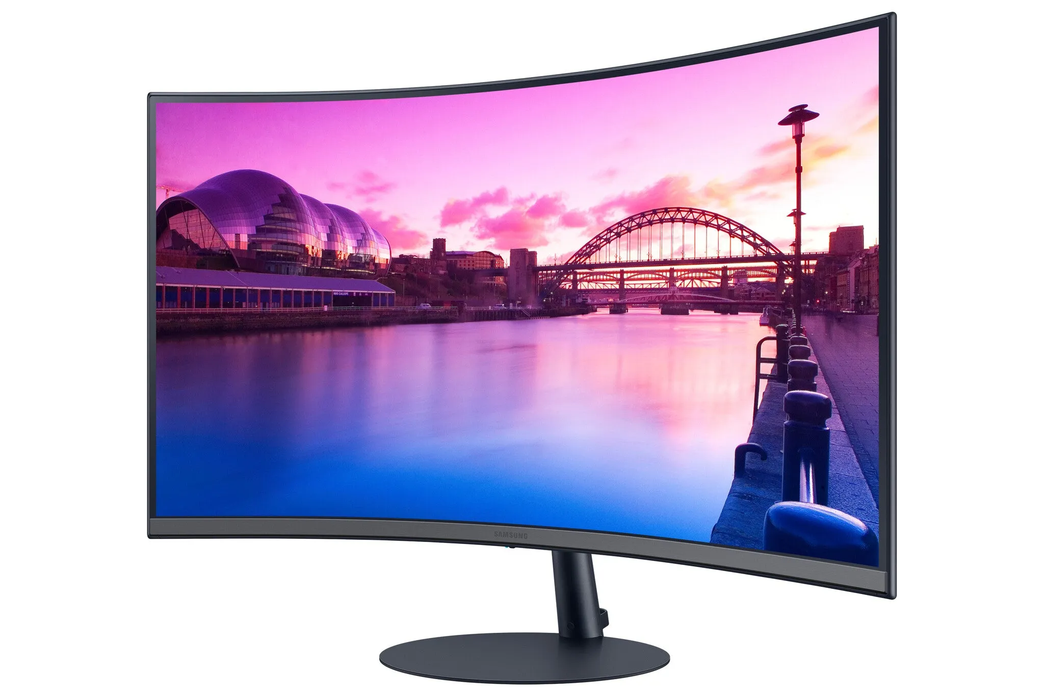 Samsung LS32C390EAUXXU 32" Full HD Curved Monitor - 75Hz, 4ms, VA, Speakers, Black