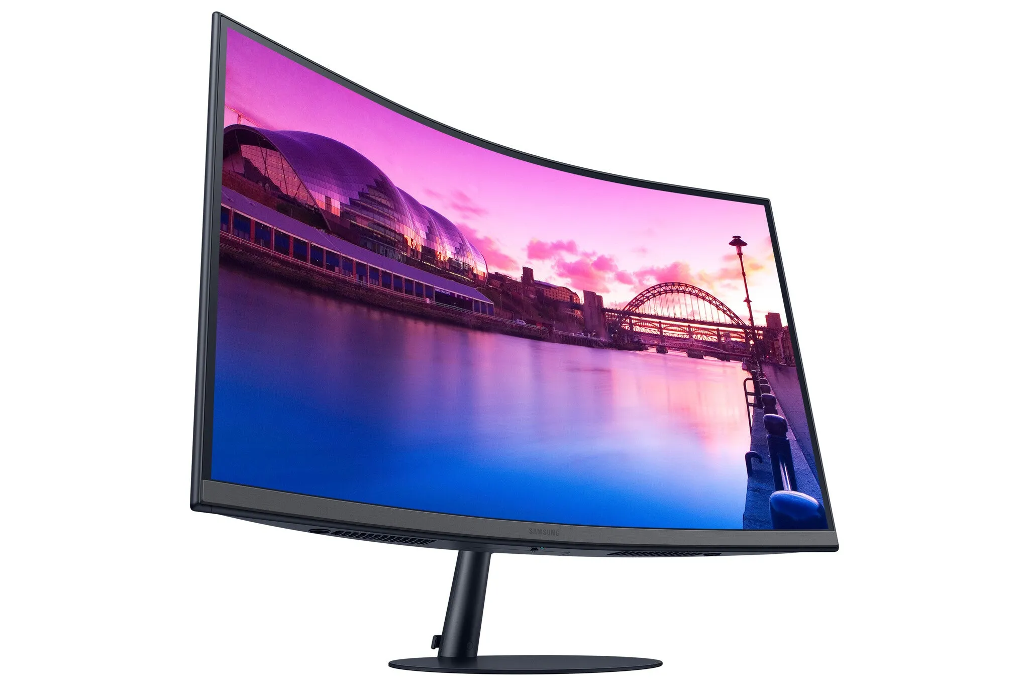 Samsung LS32C390EAUXXU 32" Full HD Curved Monitor - 75Hz, 4ms, VA, Speakers, Black