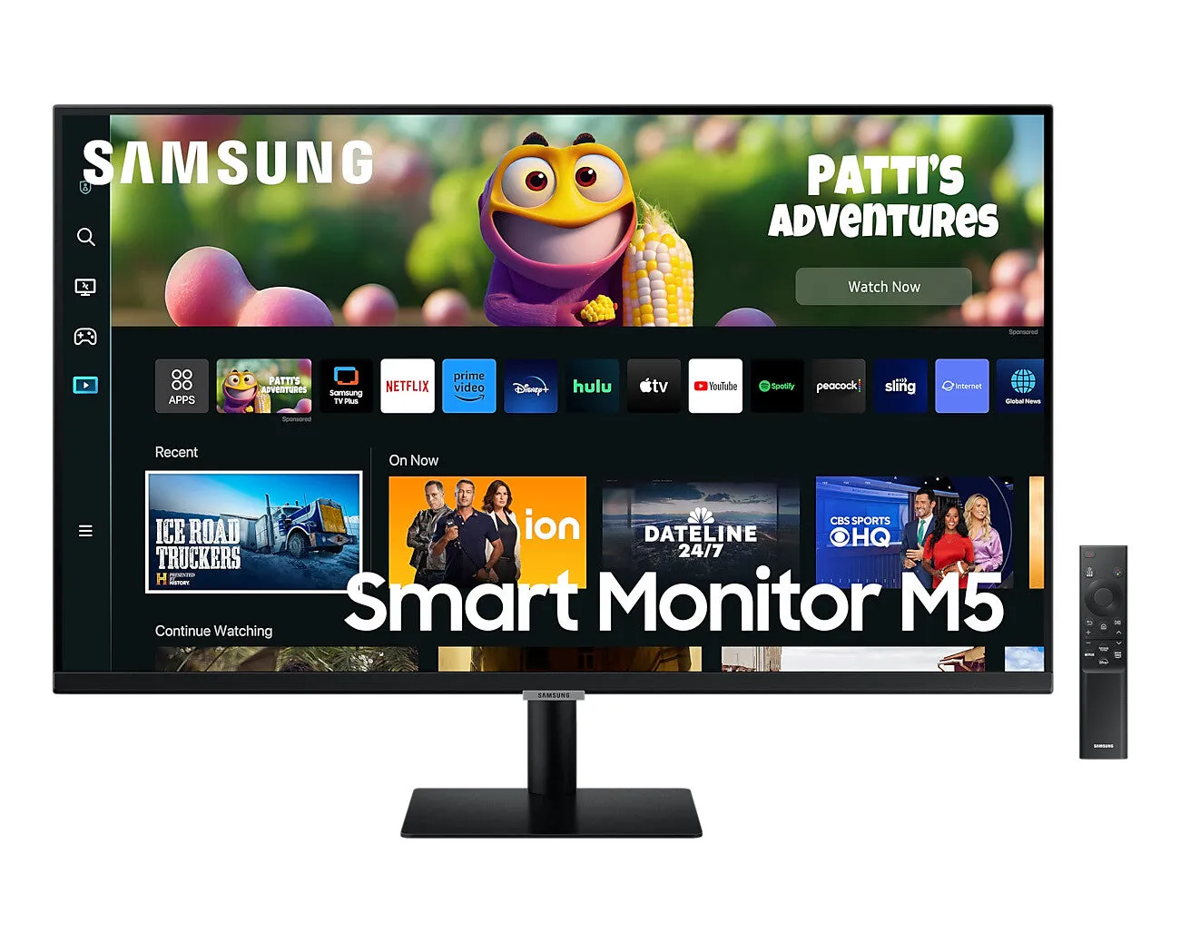 Samsung LS32CM500EU 32" Full HD Monitor - 60Hz, 4ms, VA, Speakers, Black