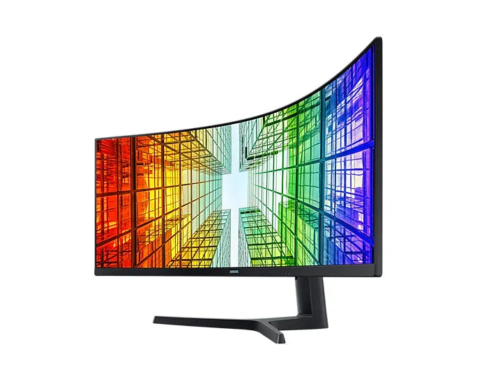 Samsung LS49A950UIU 49" 5K Ultra HD Curved Monitor - 120Hz, 4ms, VA, Height Adjustable, Speakers, Black