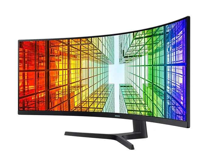 Samsung LS49A950UIU 49" 5K Ultra HD Curved Monitor - 120Hz, 4ms, VA, Height Adjustable, Speakers, Black