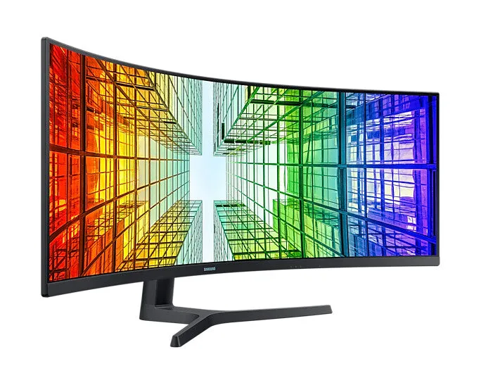 Samsung LS49A950UIU 49" 5K Ultra HD Curved Monitor - 120Hz, 4ms, VA, Height Adjustable, Speakers, Black