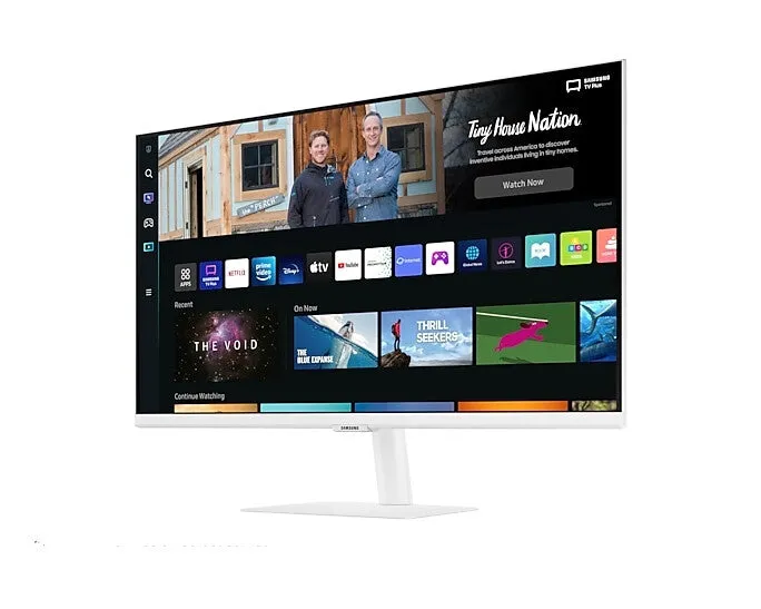 Samsung M50B 27" Full HD Monitor - 60Hz, 4ms, VA, Height Adjustable, Speakers, White