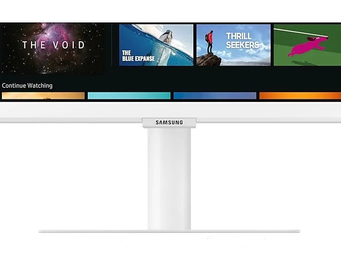 Samsung M50B 27" Full HD Monitor - 60Hz, 4ms, VA, Height Adjustable, Speakers, White
