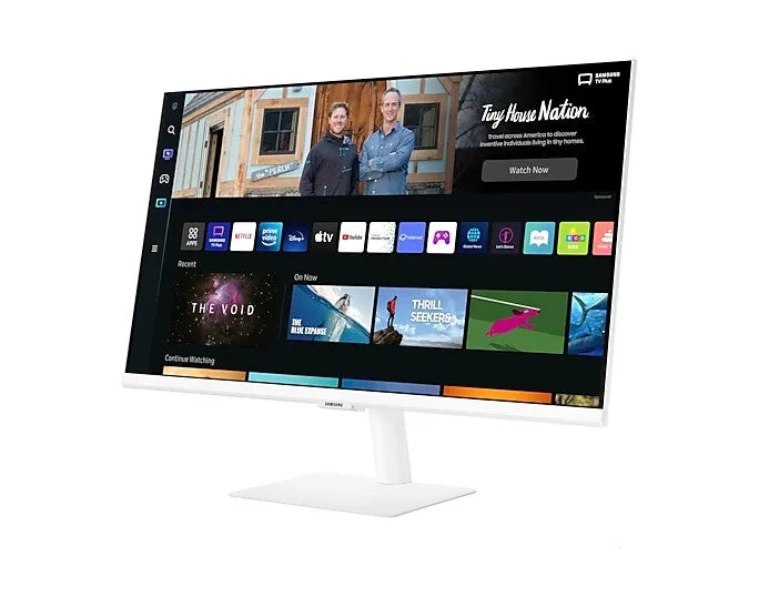 Samsung M50B 27" Full HD Monitor - 60Hz, 4ms, VA, Height Adjustable, Speakers, White