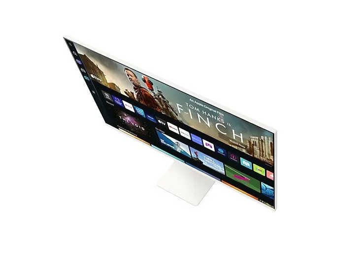 Samsung M80B 32" 4K Ultra HD Monitor - 60Hz, 4ms, VA, Height Adjustable, Speakers, White