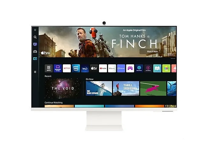 Samsung M80B 32" 4K Ultra HD Monitor - 60Hz, 4ms, VA, Height Adjustable, Speakers, White