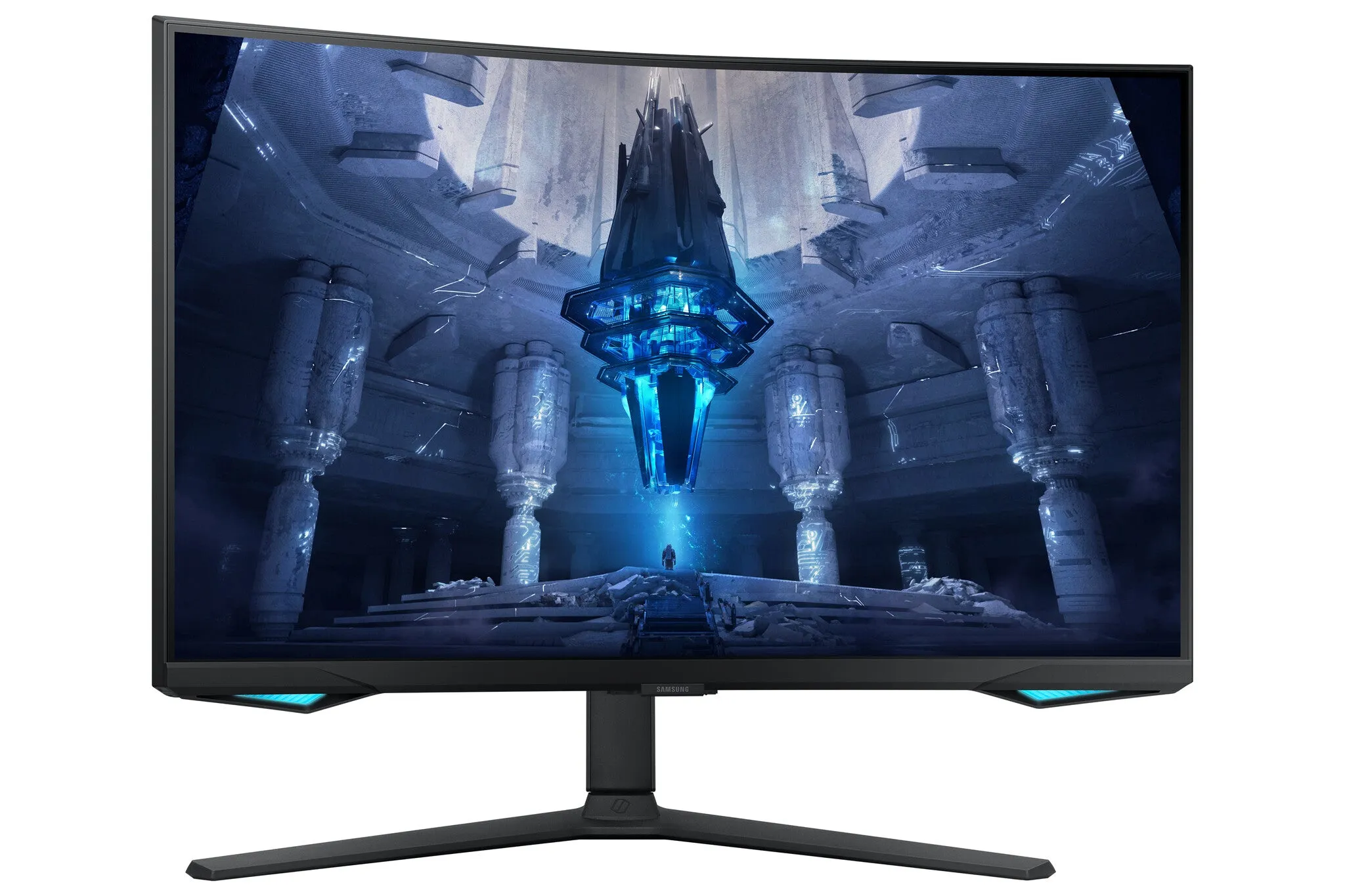 Samsung Neo G7 LS32BG750NUXXU 32" 4K Ultra HD Curved Gaming Monitor - 165Hz, 1ms, VA, AMD FreeSync Premium Pro, Height Adjustable, Speakers, Black