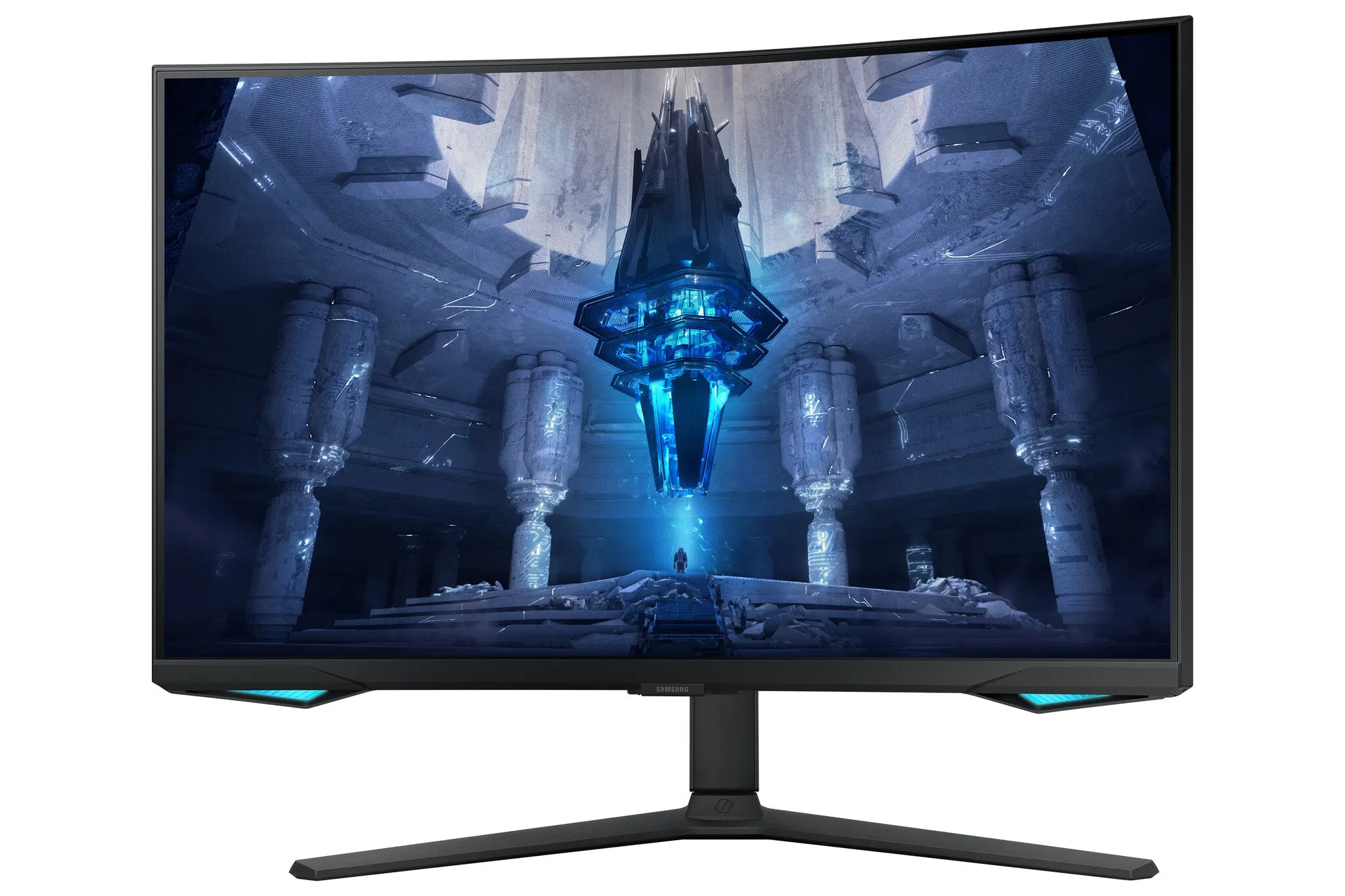 Samsung Neo G7 LS32BG750NUXXU 32" 4K Ultra HD Curved Gaming Monitor - 165Hz, 1ms, VA, AMD FreeSync Premium Pro, Height Adjustable, Speakers, Black
