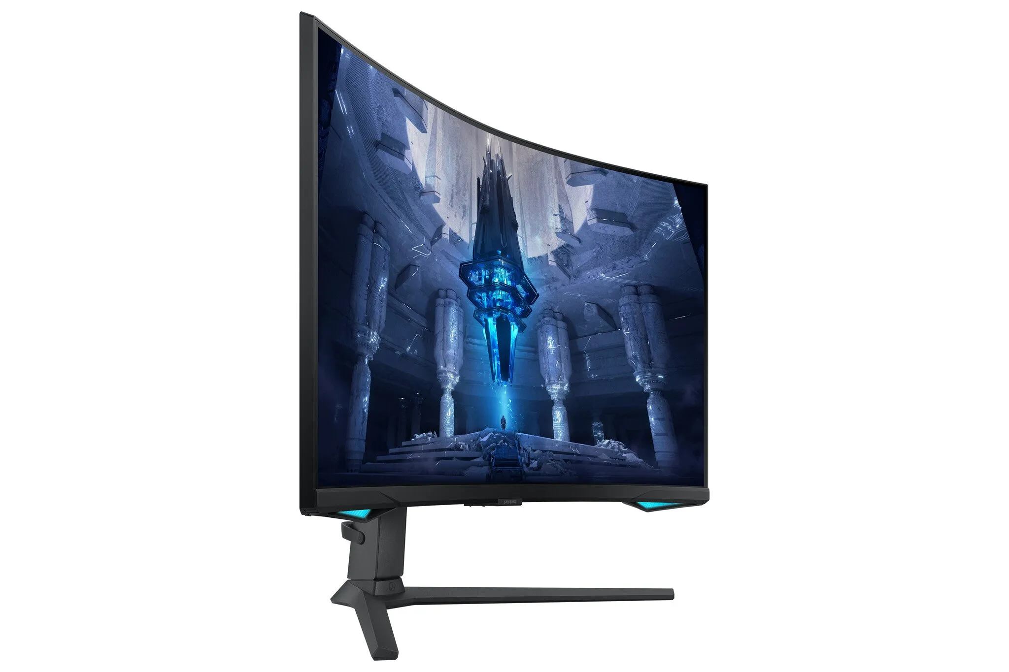 Samsung Neo G7 LS32BG750NUXXU 32" 4K Ultra HD Curved Gaming Monitor - 165Hz, 1ms, VA, AMD FreeSync Premium Pro, Height Adjustable, Speakers, Black