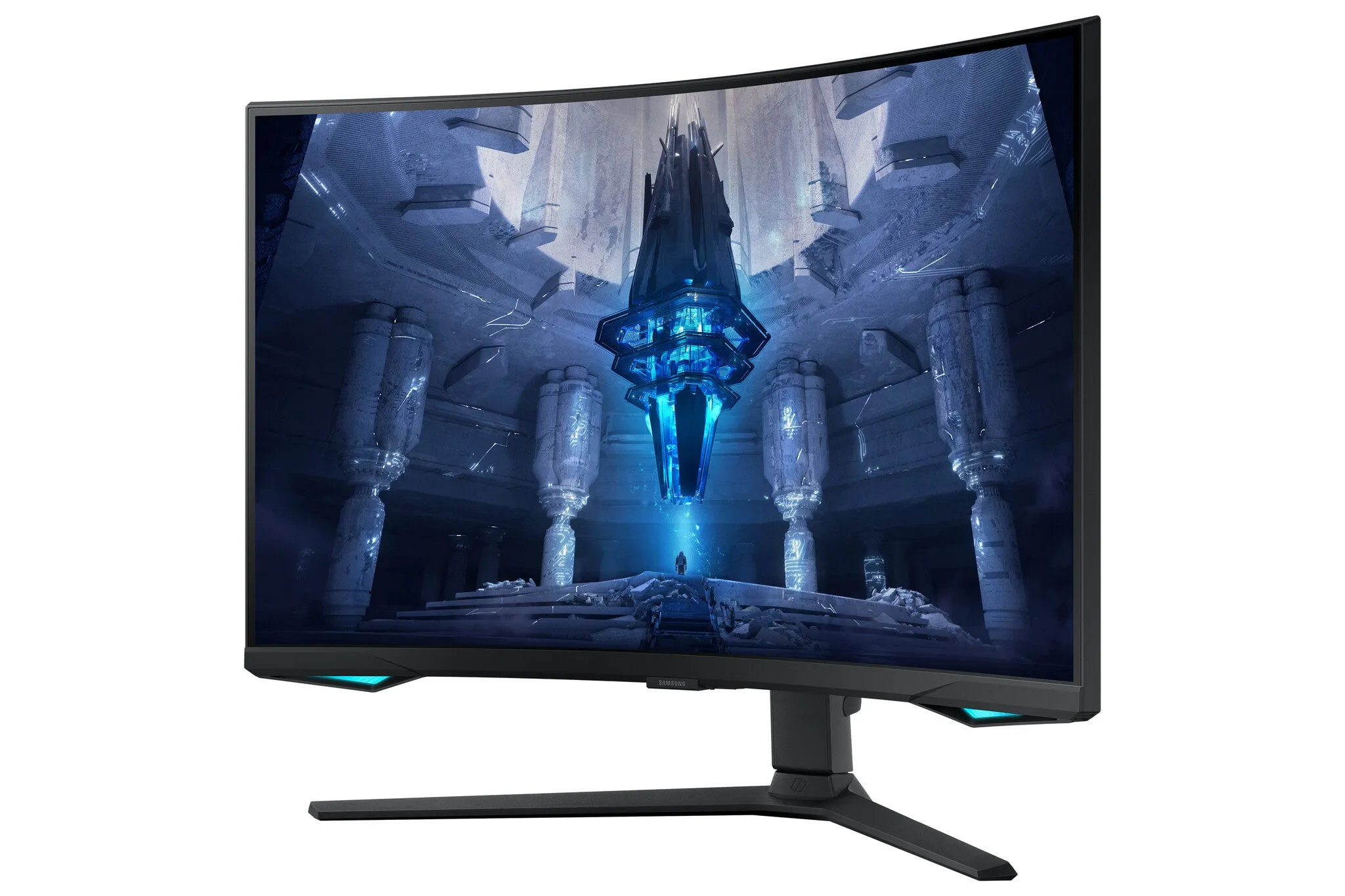 Samsung Neo G7 LS32BG750NUXXU 32" 4K Ultra HD Curved Gaming Monitor - 165Hz, 1ms, VA, AMD FreeSync Premium Pro, Height Adjustable, Speakers, Black