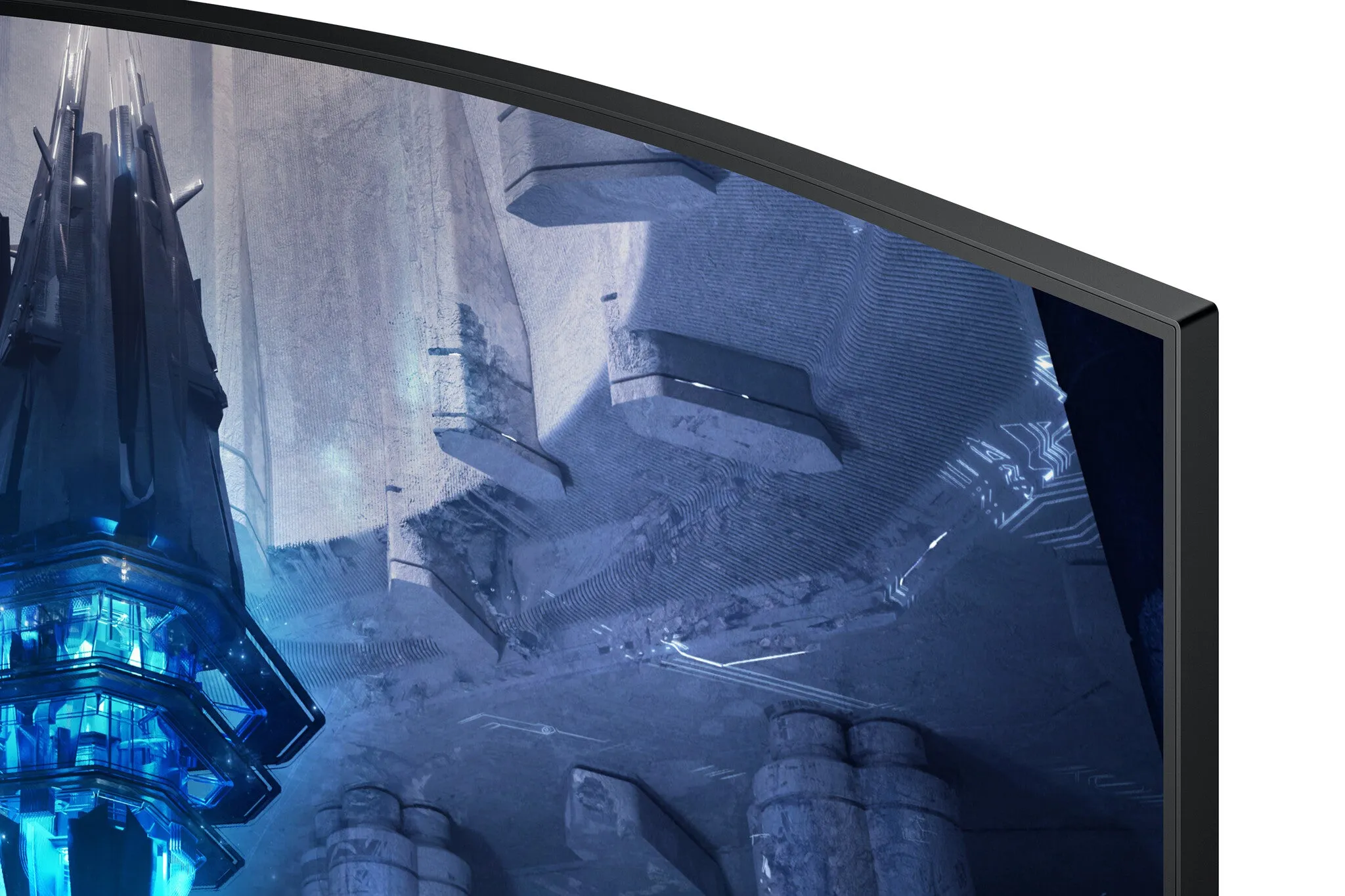 Samsung Neo G7 LS32BG750NUXXU 32" 4K Ultra HD Curved Gaming Monitor - 165Hz, 1ms, VA, AMD FreeSync Premium Pro, Height Adjustable, Speakers, Black