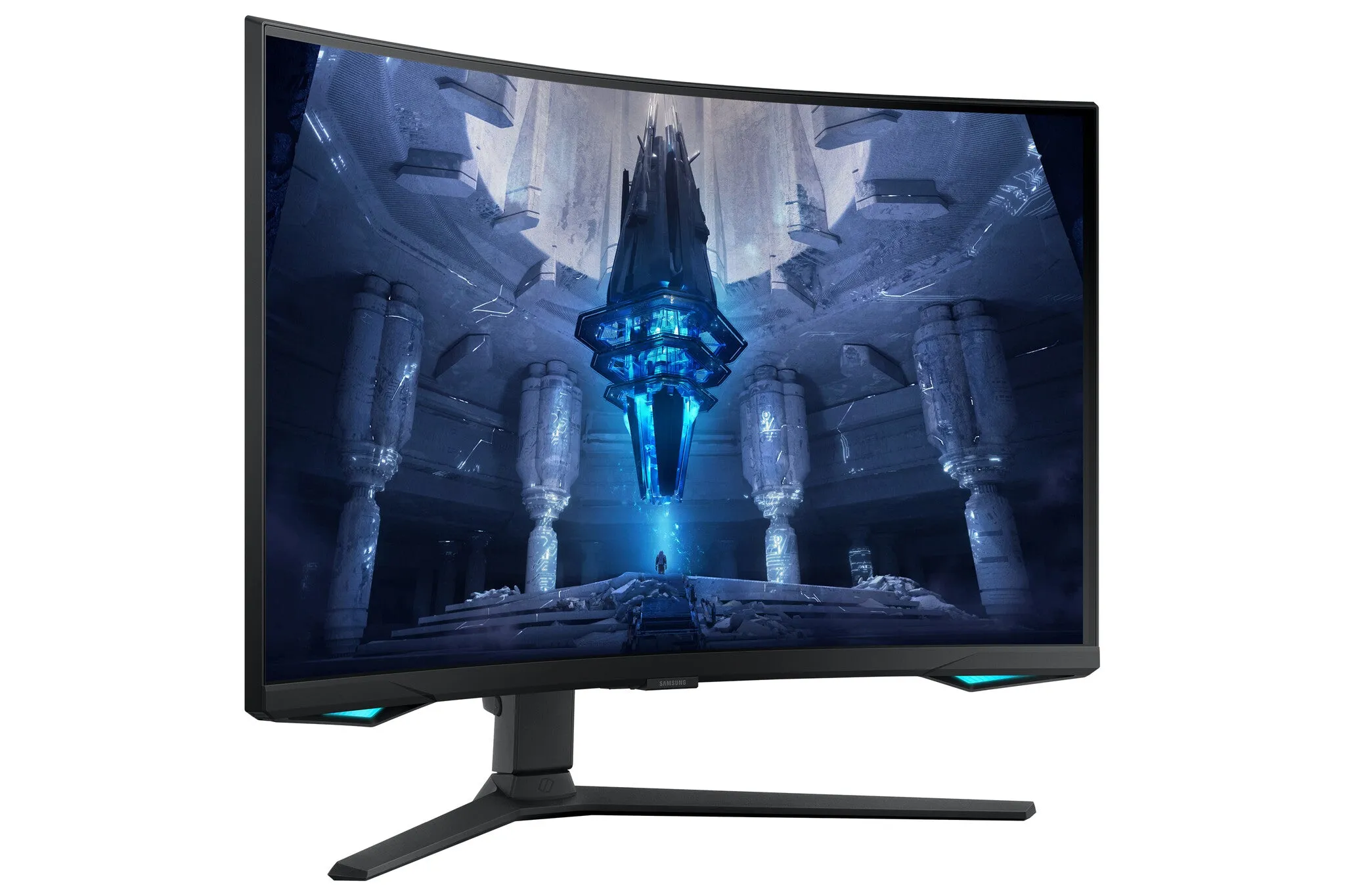 Samsung Neo G7 LS32BG750NUXXU 32" 4K Ultra HD Curved Gaming Monitor - 165Hz, 1ms, VA, AMD FreeSync Premium Pro, Height Adjustable, Speakers, Black