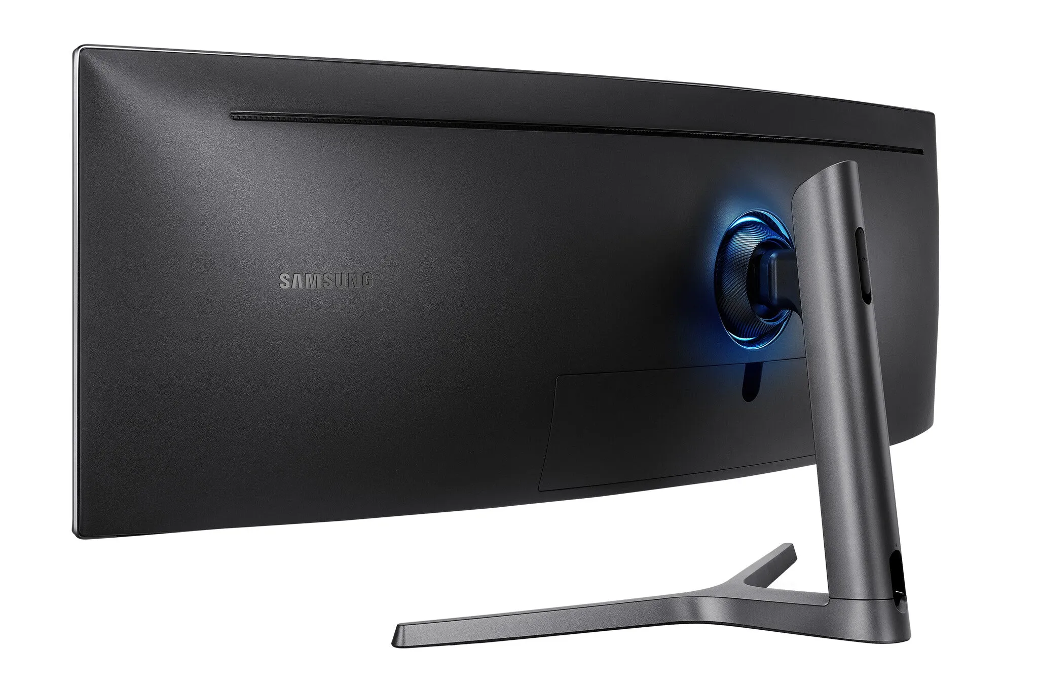 Samsung Odyssey C49RG90SSP 48.8" UltraWide Dual Quad HD Curved Gaming Monitor - 120Hz, 4ms, VA, AMD FreeSync, Height Adjustable, Speakers, Black
