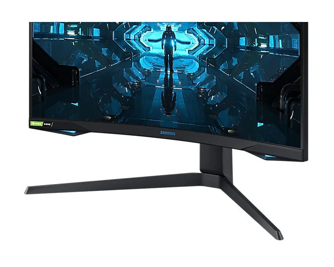 Samsung Odyssey G75T LC27G75TQSRXXU 27" Wide Quad HD Curved Gaming Monitor - 240Hz, 1ms, VA, G-Sync Compatible, Height Adjustable, Speakers, Black