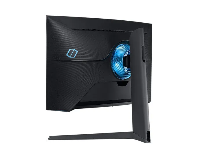 Samsung Odyssey G75T LC27G75TQSRXXU 27" Wide Quad HD Curved Gaming Monitor - 240Hz, 1ms, VA, G-Sync Compatible, Height Adjustable, Speakers, Black