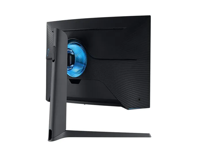Samsung Odyssey G75T LC27G75TQSRXXU 27" Wide Quad HD Curved Gaming Monitor - 240Hz, 1ms, VA, G-Sync Compatible, Height Adjustable, Speakers, Black