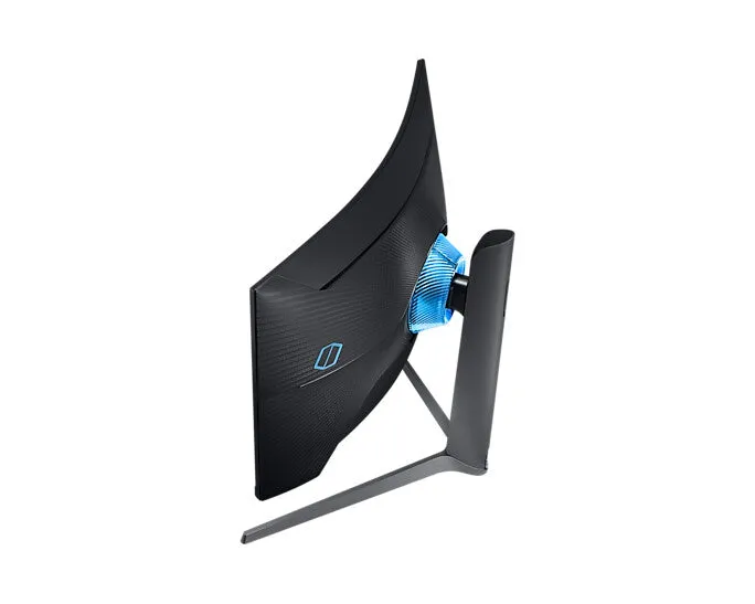 Samsung Odyssey G75T LC27G75TQSRXXU 27" Wide Quad HD Curved Gaming Monitor - 240Hz, 1ms, VA, G-Sync Compatible, Height Adjustable, Speakers, Black
