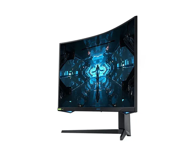 Samsung Odyssey LC32G75TQSPXXU 31.5" WQHD Curved Gaming Monitor - 240Hz, 1ms, VA, G-Sync Compatible, AMD FreeSync Premium Pro, Height Adjustable, Black
