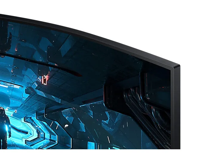 Samsung Odyssey LC32G75TQSPXXU 31.5" WQHD Curved Gaming Monitor - 240Hz, 1ms, VA, G-Sync Compatible, AMD FreeSync Premium Pro, Height Adjustable, Black