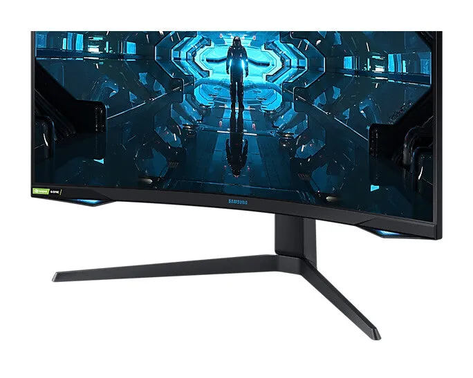 Samsung Odyssey LC32G75TQSPXXU 31.5" WQHD Curved Gaming Monitor - 240Hz, 1ms, VA, G-Sync Compatible, AMD FreeSync Premium Pro, Height Adjustable, Black