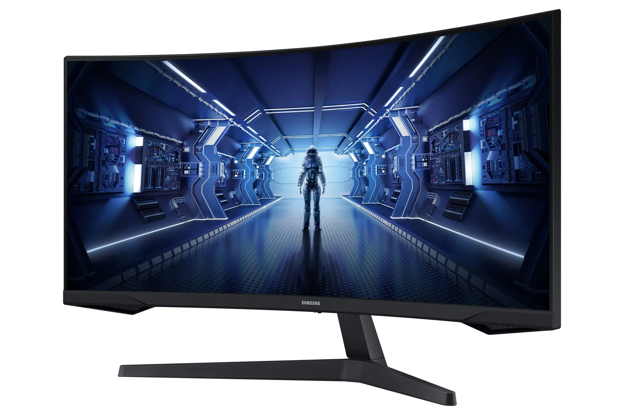 Samsung Odyssey LC34G55TWWPXXU 34" UltraWide Quad HD Curved Gaming Monitor - 165Hz, 1ms, VA, AMD FreeSync, Black
