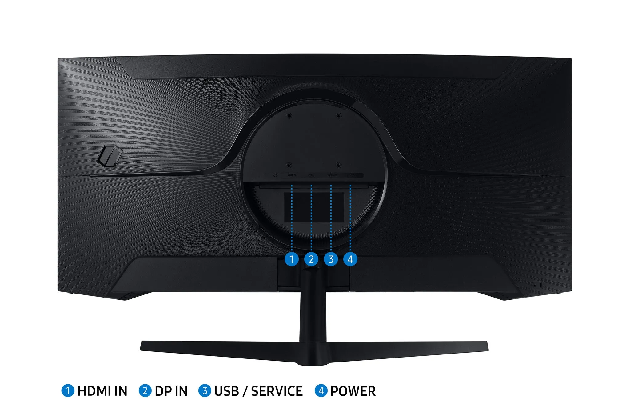 Samsung Odyssey LC34G55TWWPXXU 34" UltraWide Quad HD Curved Gaming Monitor - 165Hz, 1ms, VA, AMD FreeSync, Black