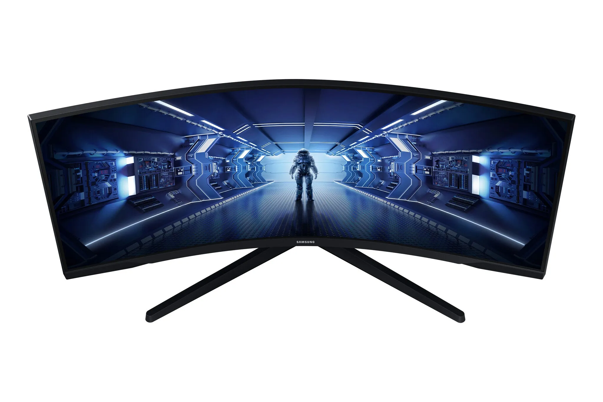 Samsung Odyssey LC34G55TWWPXXU 34" UltraWide Quad HD Curved Gaming Monitor - 165Hz, 1ms, VA, AMD FreeSync, Black