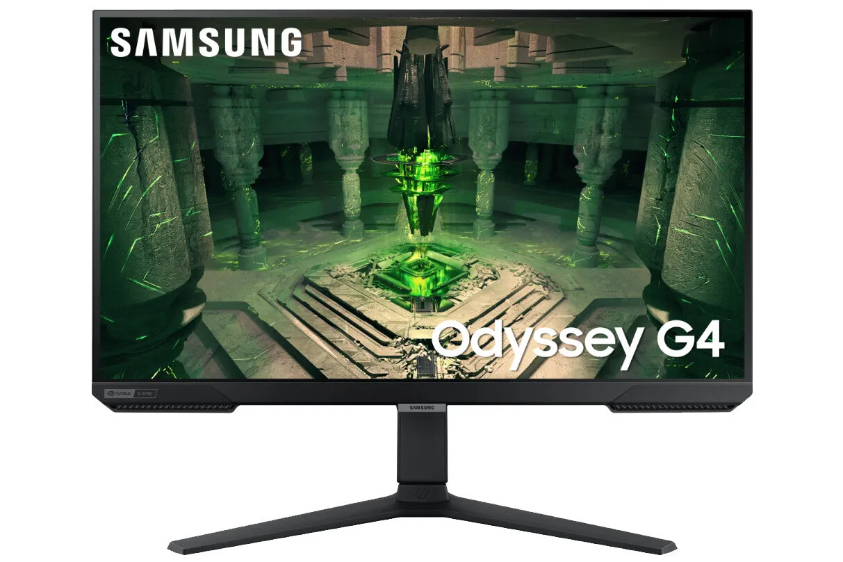Samsung Odyssey LS25BG400EU 25" Full HD Gaming Monitor - 240Hz, 1ms, IPS, NVIDIA G-Sync, Height Adjustable, Black