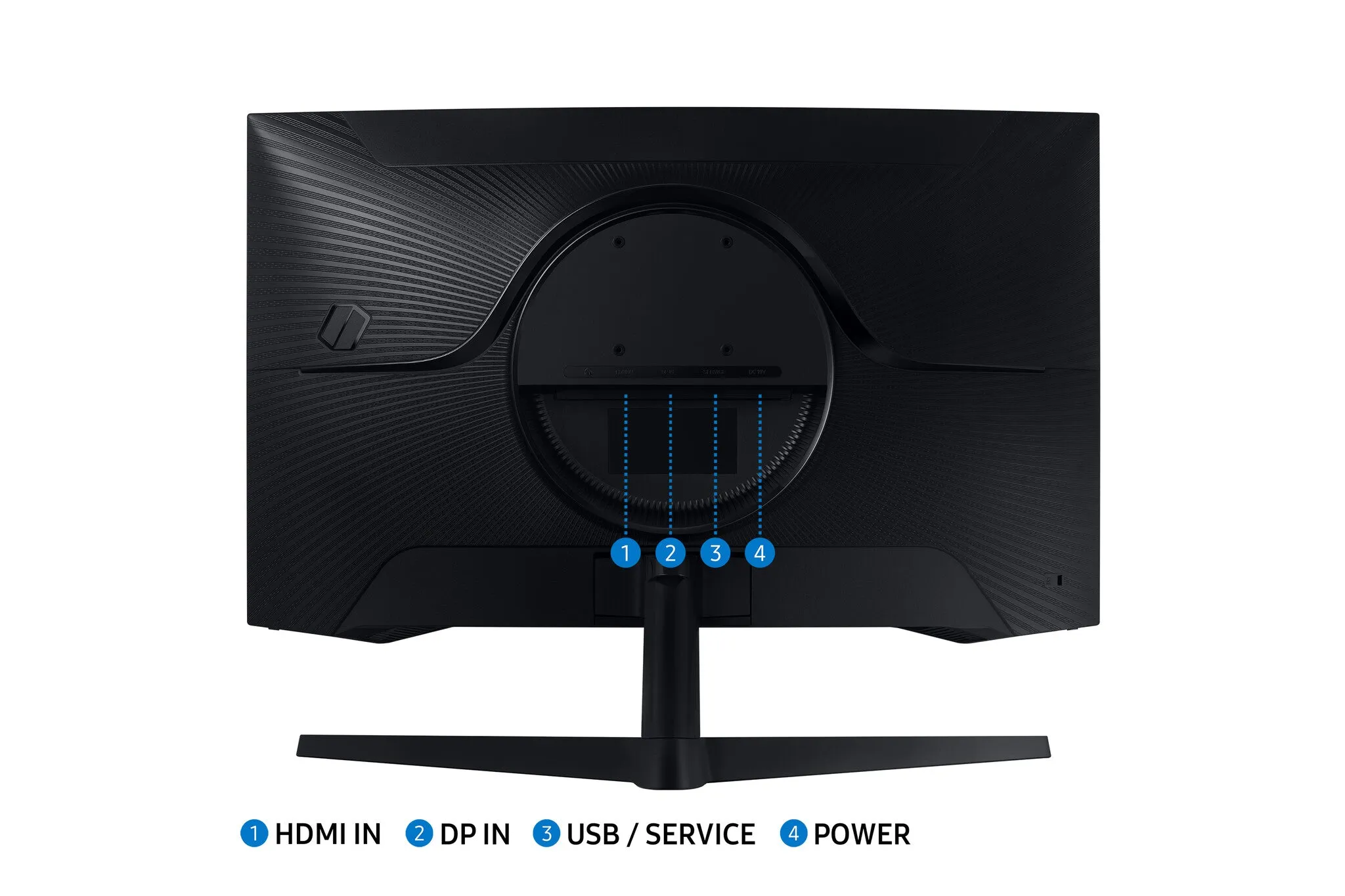 Samsung Odyssey LS27AG550EPXXU 27" Quad HD Curved Gaming Monitor - 165Hz, 1ms, VA, AMD FreeSync, Black