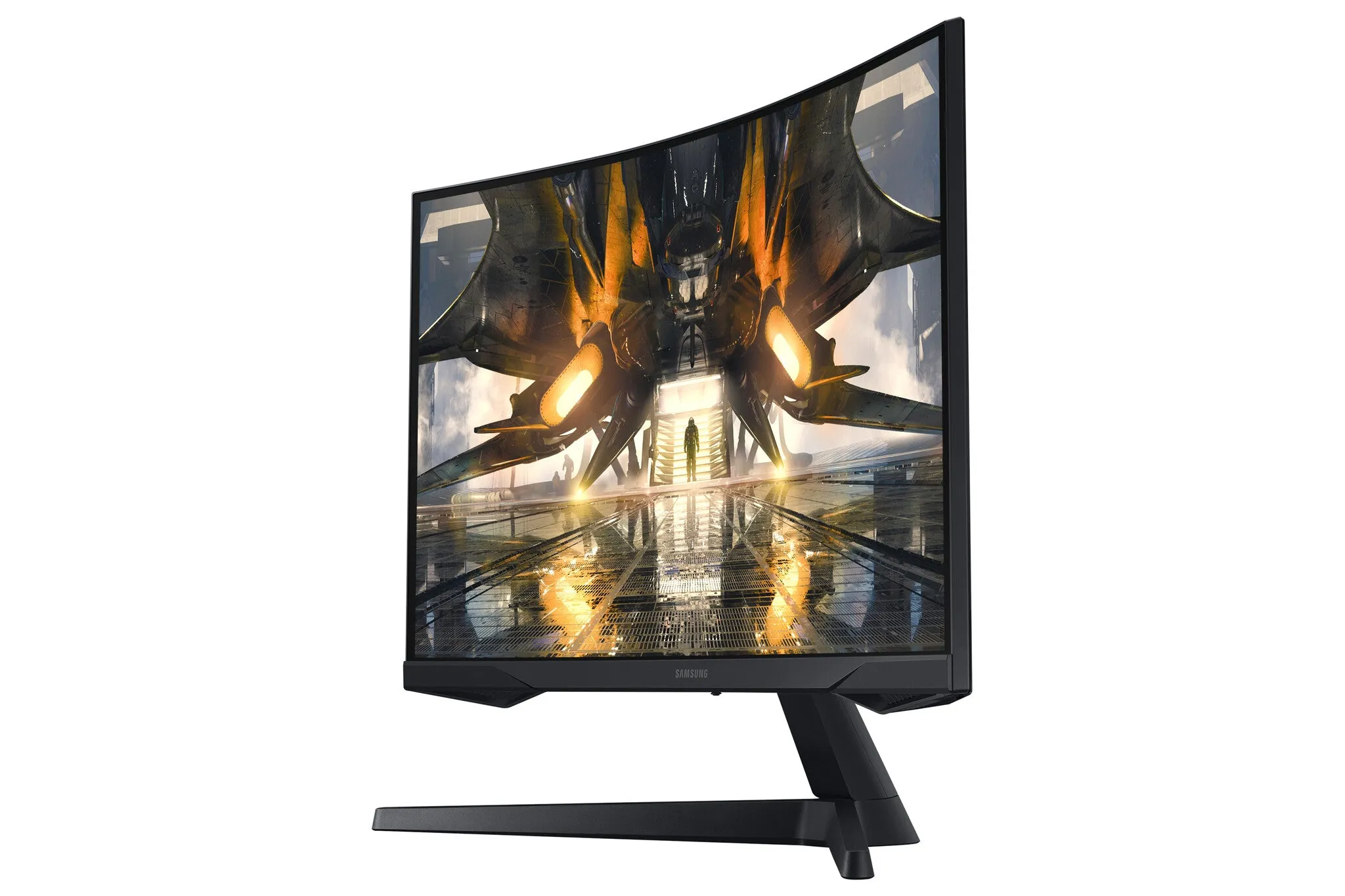 Samsung Odyssey LS27AG550EPXXU 27" Quad HD Curved Gaming Monitor - 165Hz, 1ms, VA, AMD FreeSync, Black