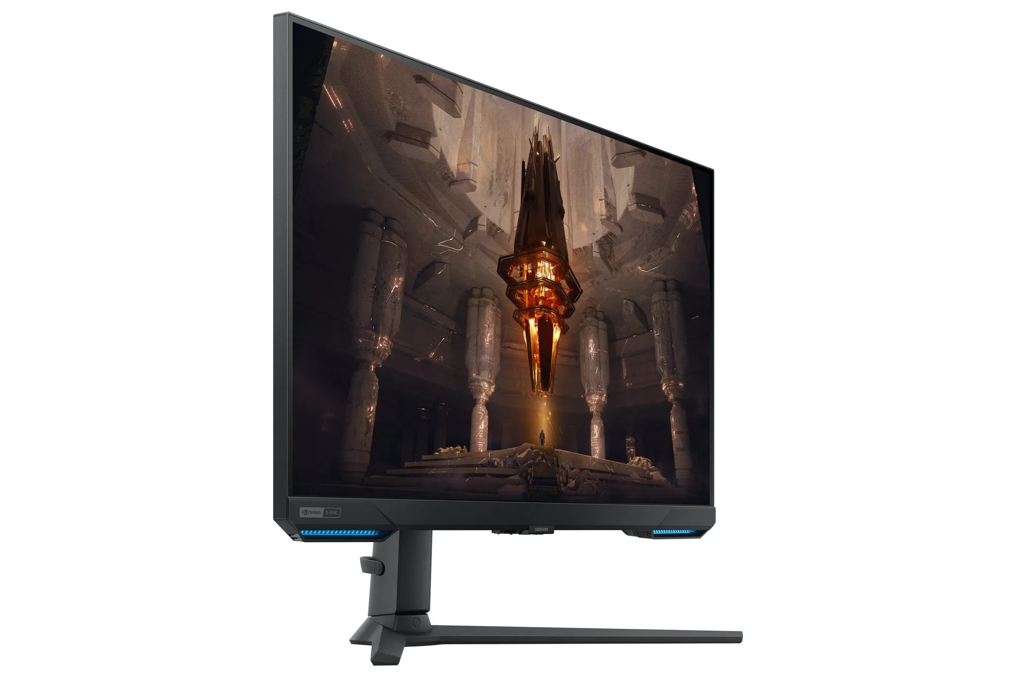 Samsung Odyssey LS32BG700EU 32" 4K Ultra HD Gaming Monitor - 144Hz, 1ms, IPS, G-Sync Compatible, Height Adjustable, Speakers, Black