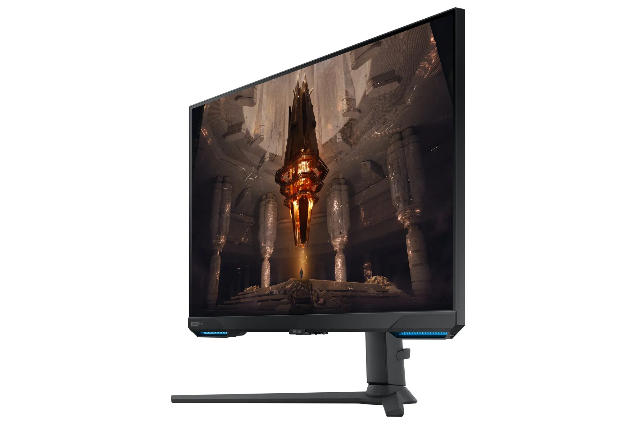 Samsung Odyssey LS32BG700EU 32" 4K Ultra HD Gaming Monitor - 144Hz, 1ms, IPS, G-Sync Compatible, Height Adjustable, Speakers, Black