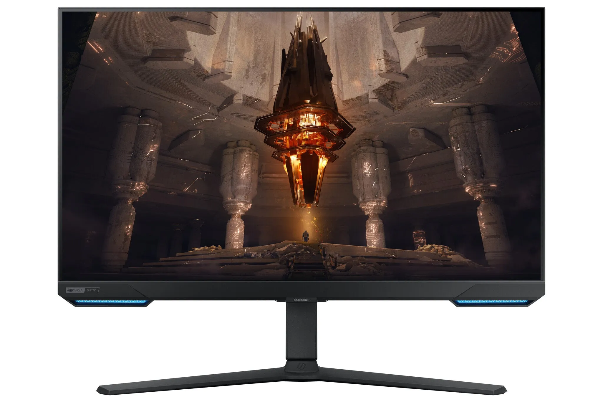 Samsung Odyssey LS32BG700EU 32" 4K Ultra HD Gaming Monitor - 144Hz, 1ms, IPS, G-Sync Compatible, Height Adjustable, Speakers, Black