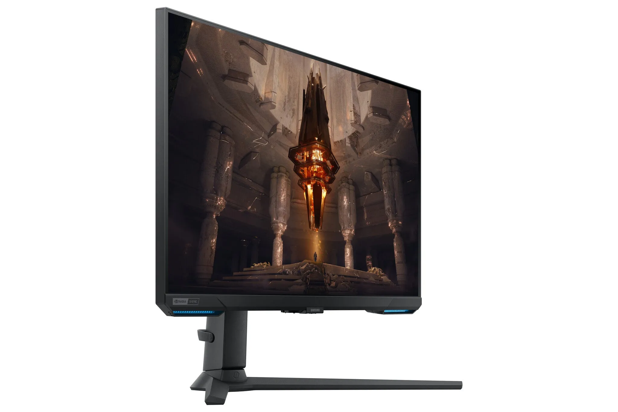 Samsung Odyssey LS32BG700EU 32" 4K Ultra HD Gaming Monitor - 144Hz, 1ms, IPS, G-Sync Compatible, Height Adjustable, Speakers, Black