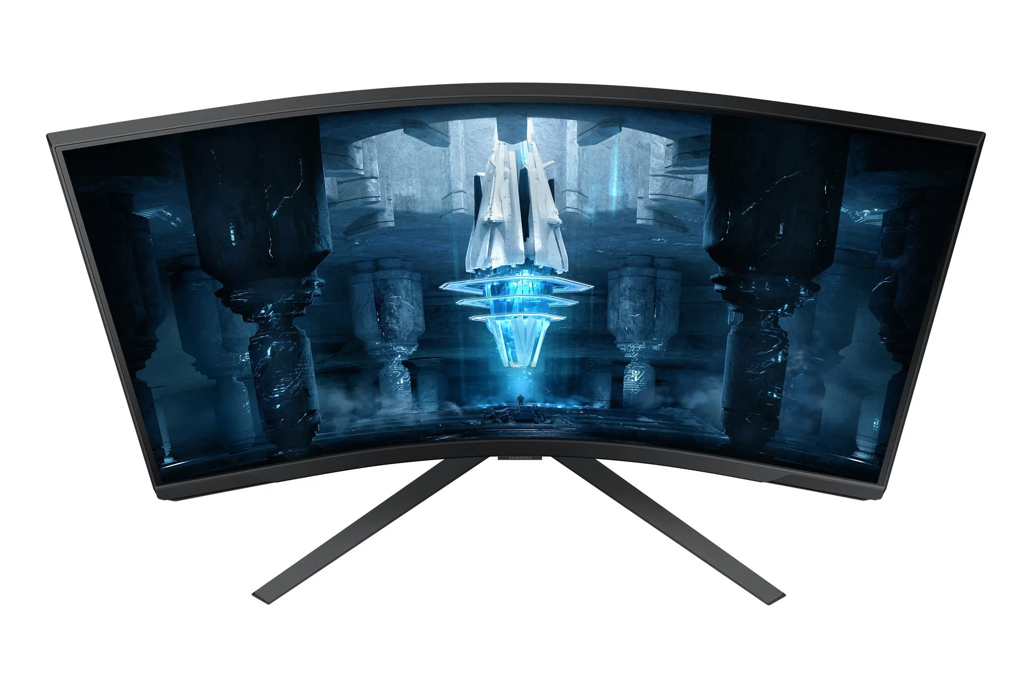 Samsung Odyssey Neo G8 LS32BG850NUXXU 32" 4K Ultra HD Curved Gaming Monitor - 240Hz, 1ms, VA, AMD FreeSync Premium Pro, Height Adjustable, Speakers, Black and White