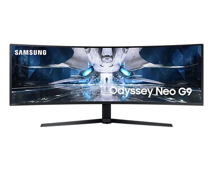 Samsung Odyssey Neo G9 LS49AG950NU 49" 5K Ultra HD Curved Gaming Monitor - 240Hz, 1ms, VA, NVIDIA G-Sync, AMD FreeSync Premium Pro, Height Adjustable, Black