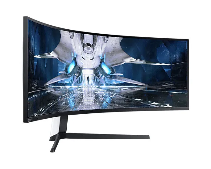 Samsung Odyssey Neo G9 LS49AG950NU 49" 5K Ultra HD Curved Gaming Monitor - 240Hz, 1ms, VA, NVIDIA G-Sync, AMD FreeSync Premium Pro, Height Adjustable, Black