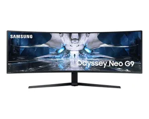 Samsung Odyssey Neo G9 LS49AG950NU 49" 5K Ultra HD Curved Gaming Monitor - 240Hz, 1ms, VA, NVIDIA G-Sync, AMD FreeSync Premium Pro, Height Adjustable, Black