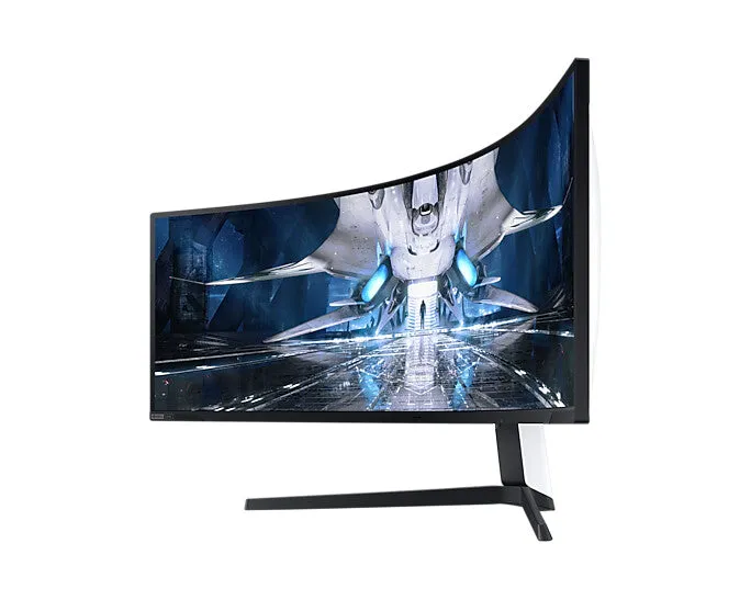 Samsung Odyssey Neo G9 LS49AG950NU 49" 5K Ultra HD Curved Gaming Monitor - 240Hz, 1ms, VA, NVIDIA G-Sync, AMD FreeSync Premium Pro, Height Adjustable, Black