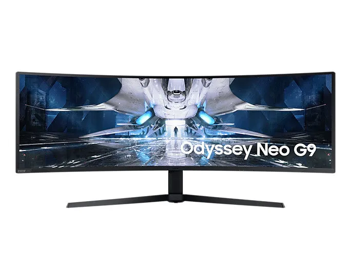 Samsung Odyssey Neo G9 LS49AG950NU 49" 5K Ultra HD Curved Gaming Monitor - 240Hz, 1ms, VA, NVIDIA G-Sync, AMD FreeSync Premium Pro, Height Adjustable, Black