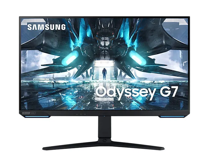 Samsung Odyssey S28AG700NU 28" 4K Ultra HD Gaming Monitor - 144Hz, 1ms, IPS, G-Sync Compatible, AMD FreeSync Premium Pro, Height Adjustable, Black