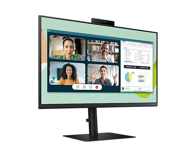 Samsung S24A400VEU 24" Full HD Monitor - 75Hz, 5ms, IPS, AMD FreeSync, Height Adjustable, Speakers, Black